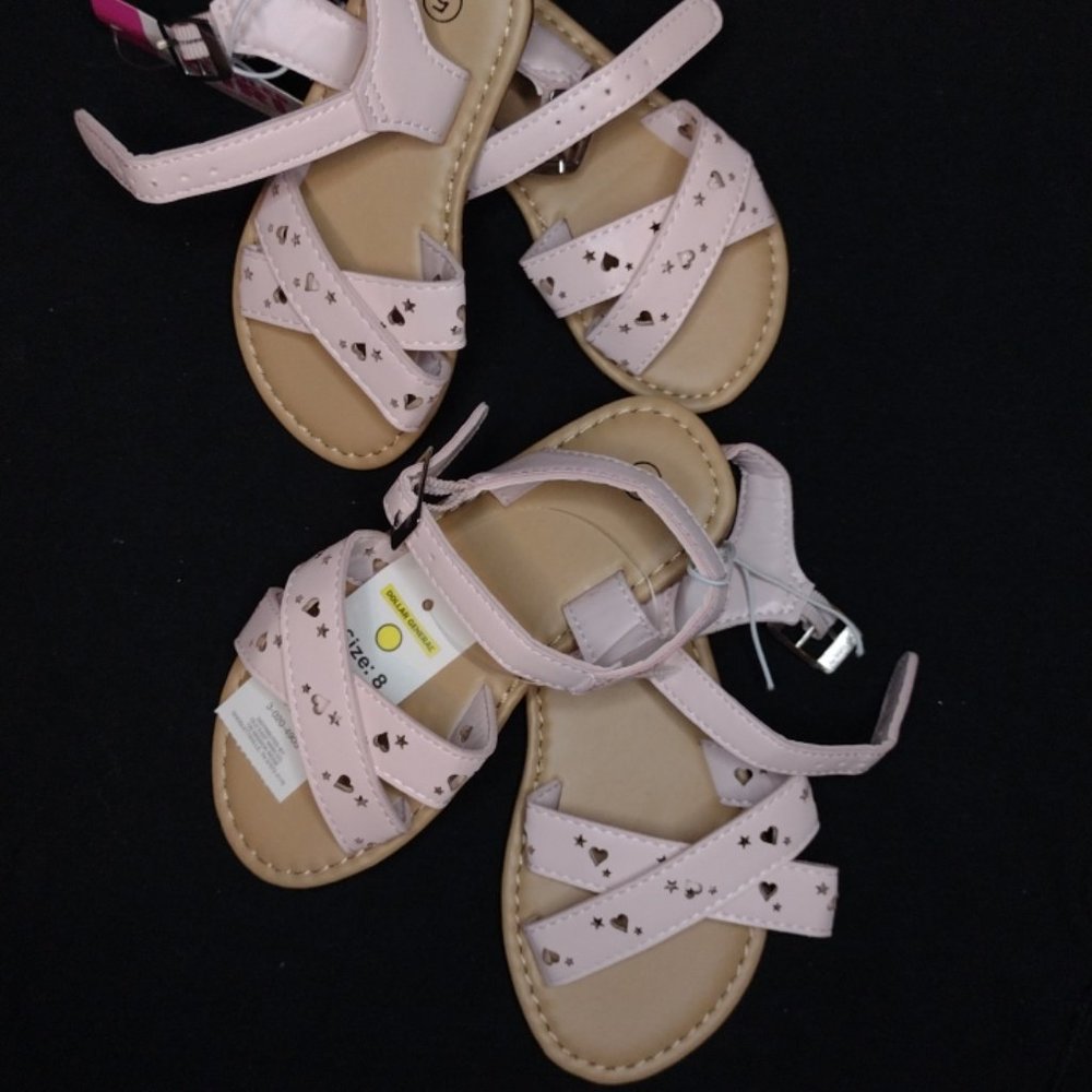 Pink sandals